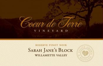 2008 Sarah Jane's Block Reserve Pinot Noir 