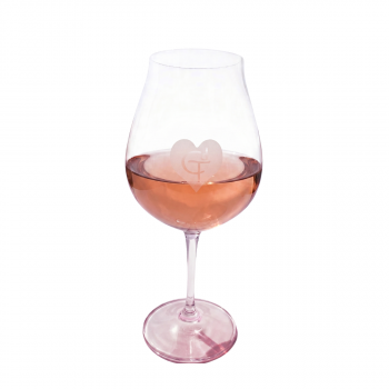 Glass Pour Rose