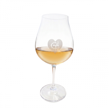 Glass Pour Chardonnay